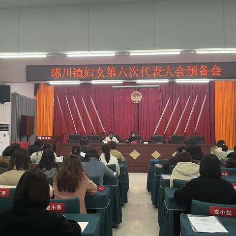 琊川镇妇女第六次代表大会成功召开