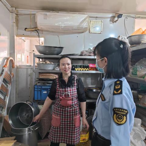 碑林区市场监管局开展生产流通环节食品安全督导检查工作