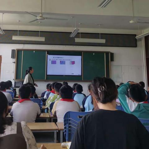 以研促教  行稳致远——菜屯镇中心小学数学教研活动