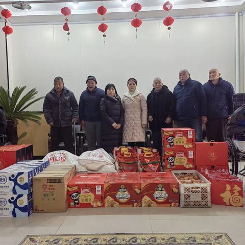 春节慰问特困户 情暖孤寡老人心----北山口镇开展特困人员走访慰问活动