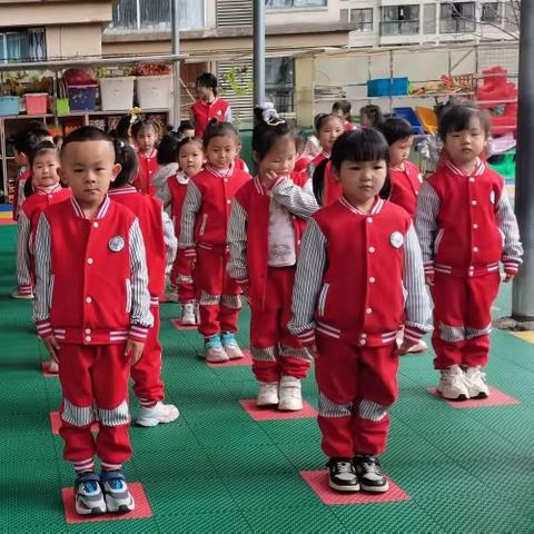 遵义市新蒲新区天娇幼儿园第四周幸福晨会