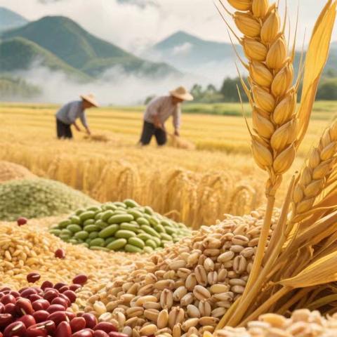 与秋相遇，不负“食”光—— 一场关于粮食的创意与感恩之约 大官厅乡万良寺小学