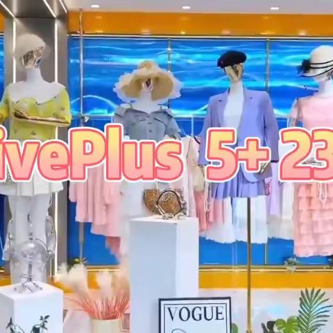 🎥长视频链接🎬爆款上新【FivePlus  5+ 】23夏