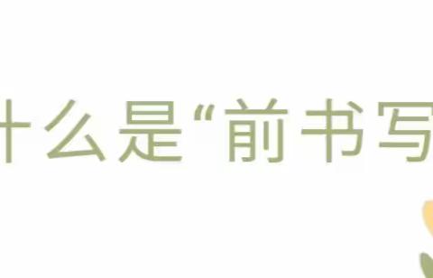 【乐活课程 科学衔接】玩转“前书写“，快乐促衔接——河头店镇中心幼儿园幼小衔接系列活动