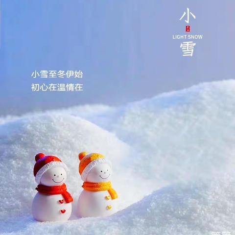 轻盈小雪至   小雪暖寒冬——洪林幼儿园小雪节气活动
