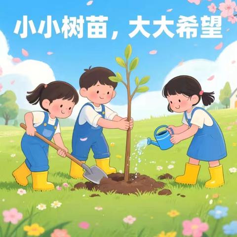 🌱“植”此青绿 “童”享时光🌿——官桥镇中心幼儿园植树节主题活动