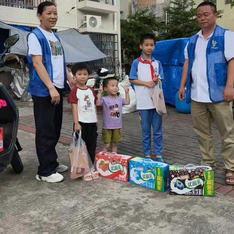 【情暖六一、共护成长】沿江社区开展庆“六一儿童节”走访慰问活动