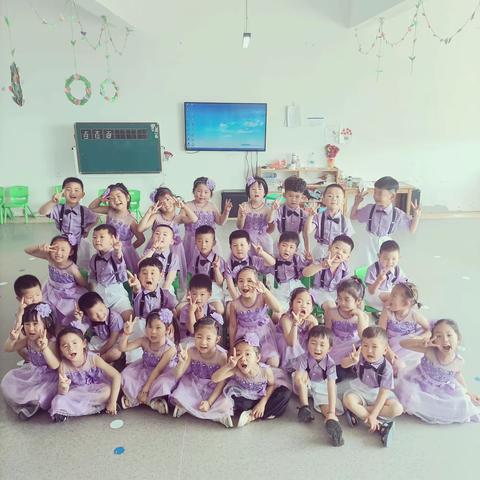 乾山南幼儿园中一班线上六一活动