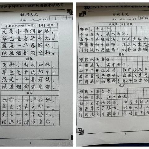 “暑”你最棒 悦享成长——汇德小学暑假优秀作业展示（1）