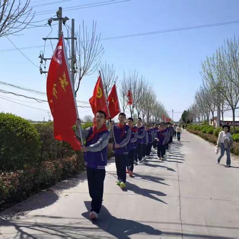 缅怀先烈志 共筑中华魂——新乡市第三十八中学“我们的节日·清明节”主题教育活动