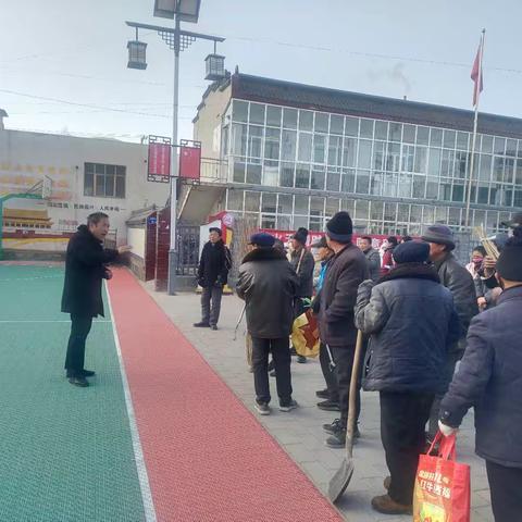 寒冬清洁家园，舒心过暖冬 —磨沟村环境卫生治理