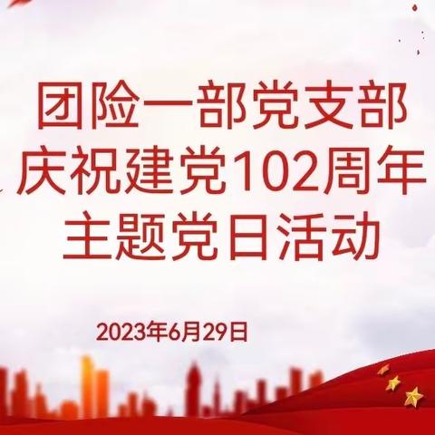 中国人寿保险博州团险一部庆祝建党102周年主题党日活动