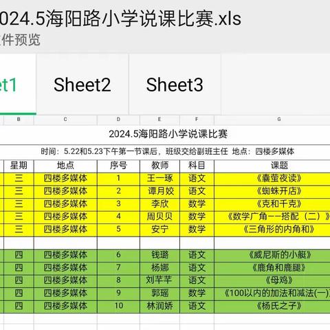 “说”中展风采，“课”里显匠心——海阳路小学青年教师说课竞赛活动