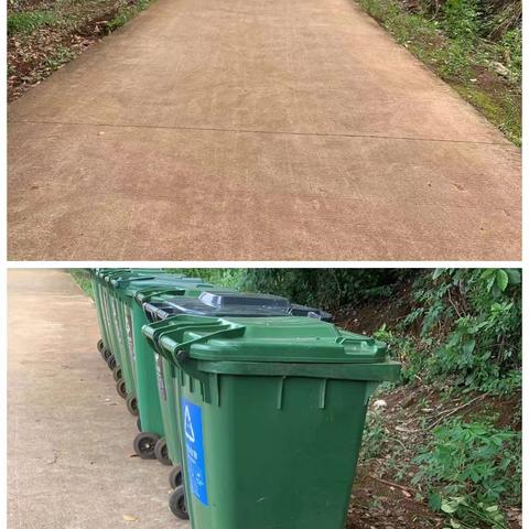 海口环卫2023年7月4号农村镇墟监督考评。已整改