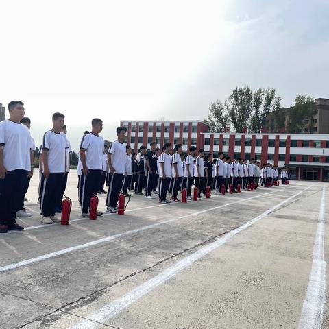 通化磁石高中消防演练（9月）