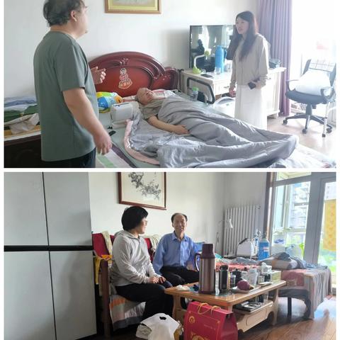 情暖八一敬老兵 尊崇关怀暖人心——姚家街道现代逸城社区退役军人服务站开展八一节前走访慰问活动