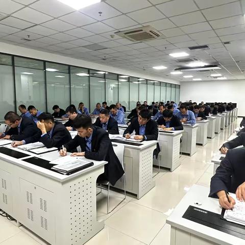 让作业标准成为习惯,调度一班开展安全大检查活动