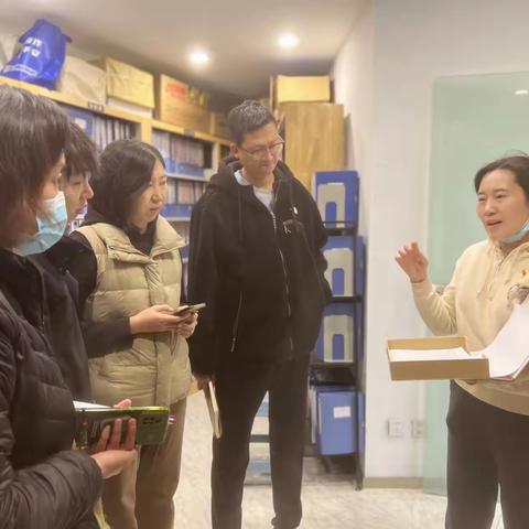 大明湖街道组织开展档案工作现场分享交流活动