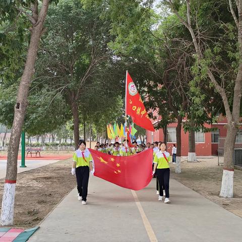 阳光下的追风少年——义渡学区2023年春季运动会