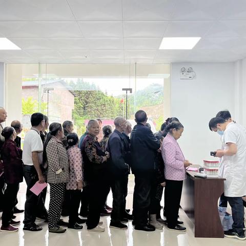 【止马镇中心卫生院】【全民健康网格化服务】开展基本公共卫生服务免费下乡体检活动