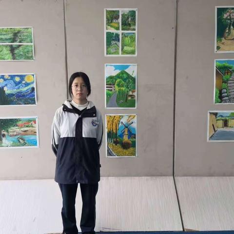 春暖“画”开——华侨中学举办学生个人画展