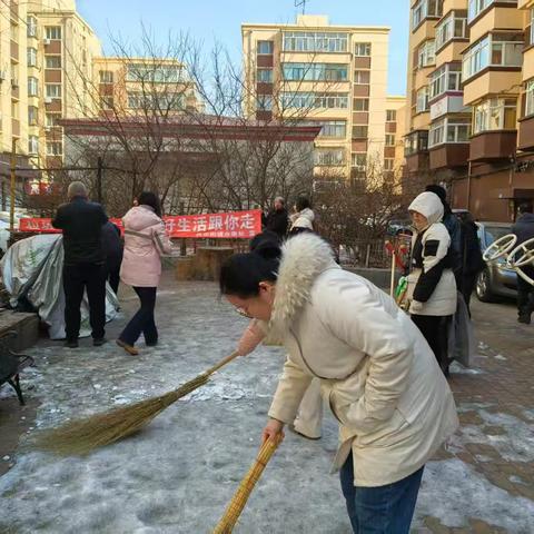 共乐街道办事处开展弘扬雷锋精神，共建美好生活志愿活动