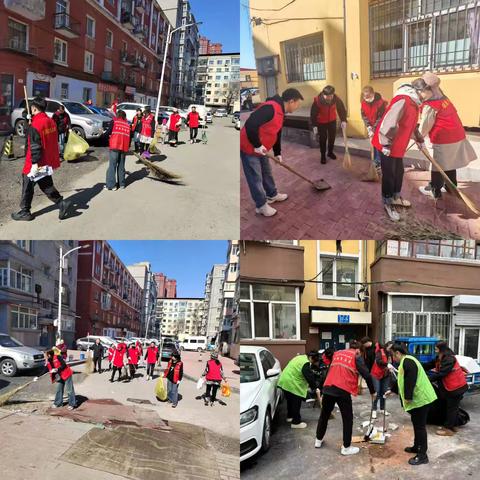 共乐街道开展全民大扫除活动