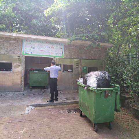 美丽沙社区:针对暗访小区问题整改情况