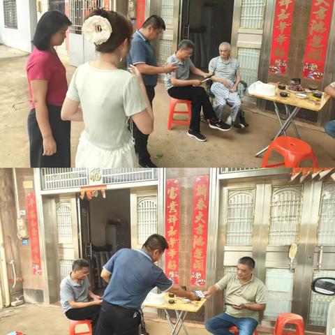 锦丰村委会开展反有组织犯罪法宣传活动