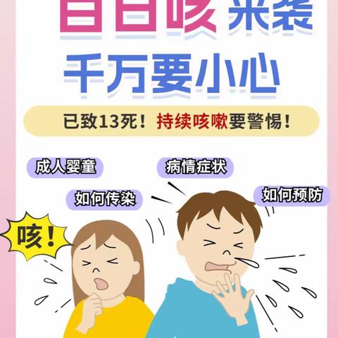 “百日咳来袭、千万要小心”—高店霞光幼儿园温馨提示