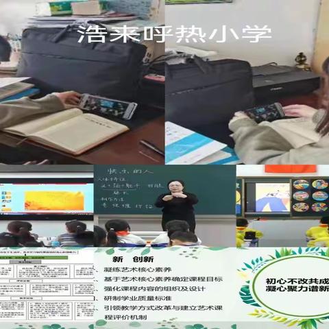 凝心聚力 务实笃行—克什克腾旗中小学美术线上同频教研活动