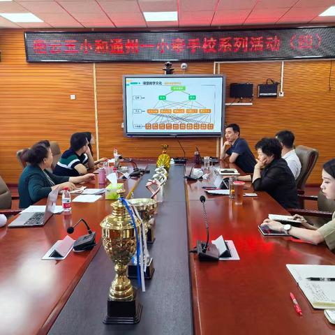 “小学高效教学与书记校长领导力提升”项目专家团队走进密云区第五小学（民族小学）