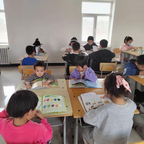 开鲁县实验学校育才小学——“阅读越快乐，悦读越幸福。”