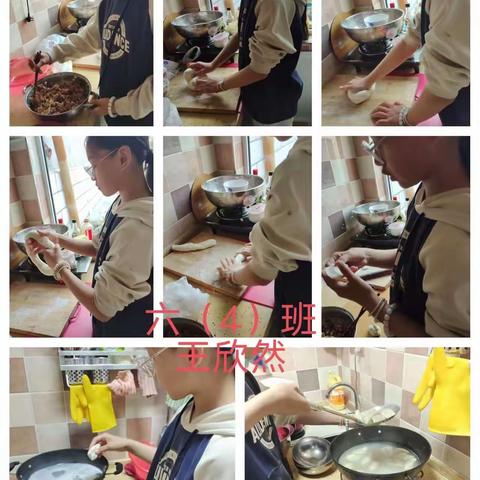 相约美好“食”光——达拉特旗第九小学六（4）班劳动教育之美食制作篇