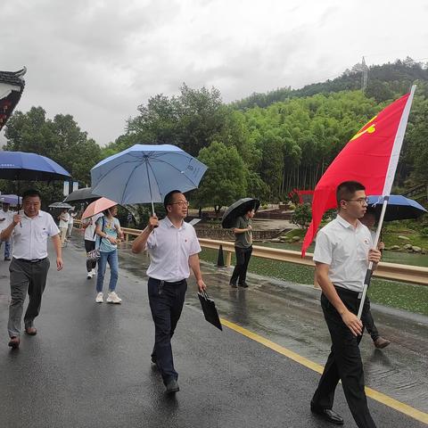 浙江意诚支部与金东区退役军人事务局党支部协同开展“追寻先辈足迹，发扬奋斗精神”主题党日活动