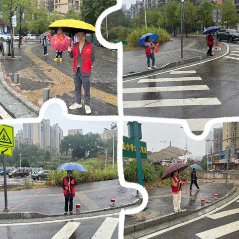 同心同行，共护成长  吉星小学一年级（7）班执勤记