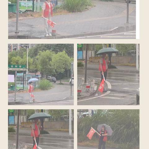 爱心护学，一路守护 ﻿六年级六班初夏执勤记