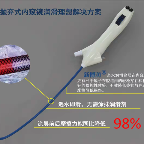 亲水涂层技术在一次性软镜应用上的优势分析