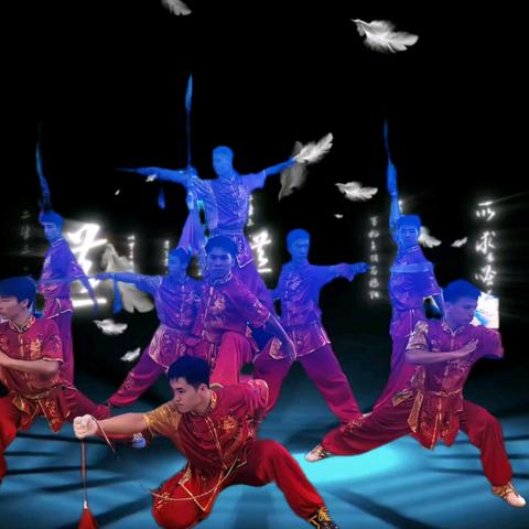 红升文武学校队员助力“武术进宾馆” ﻿展沧州武术千年雄风