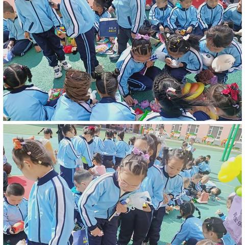 你买我换，体验当老板——口前镇第一小学幼儿园跳蚤市场活动