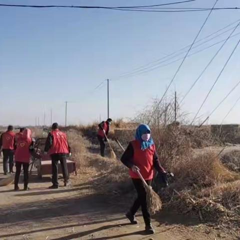 【“三抓三促”行动进行时】薛百镇茂林村:春意盎然正逢时，“我劳动，我光荣，共建绿色家园”