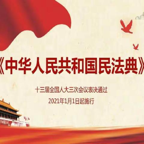 张南洼联办小学开展《知法守法，学习民法典》主题活动