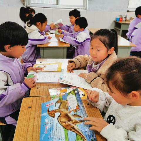 爱读书，讲故事——殷都区水冶镇姬家屯小学一中队读书月活动