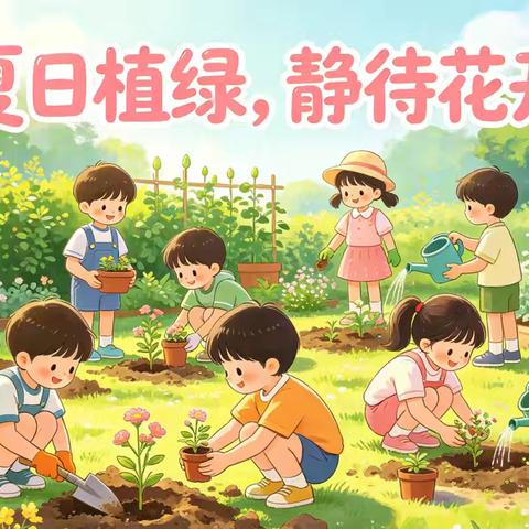 夏日植绿，静待花开——乌鲁布铁学校劳动实践活动
