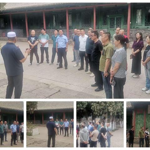 政协新华街委员活动小组参观新华街清真寺