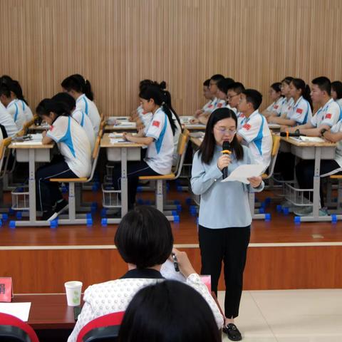 【九中•明德】数学中考复习课例研讨暨“卓越”联盟青年教师教学交流活动在德州九中明德校区成功举办