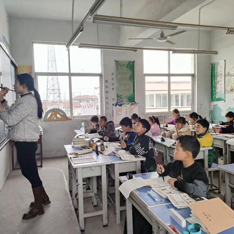 快乐学习，规范写字——驻马店市遂平县文城乡东营学校写字课纪实