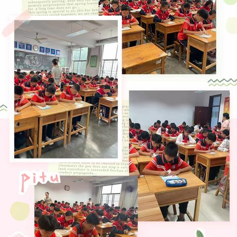 秀真才实学      展语文素养——临沂朱陈小学六年级语文素养测评活动纪实