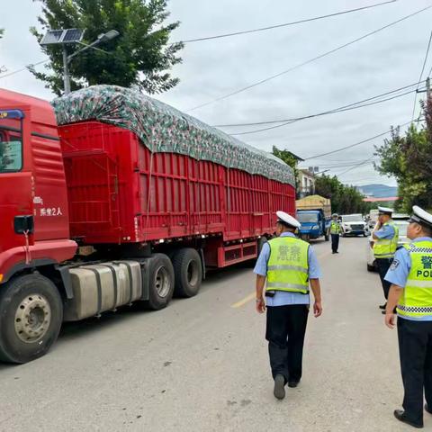 石柱中队开展“夏秋季大整治” 一人被行政拘留