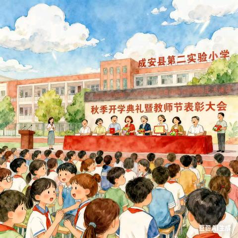 成安县第二实验小学：金秋启新程，师恩润童心